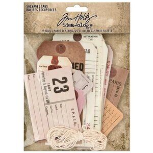 Tim Holtz Idea-ology Salvaged Tags